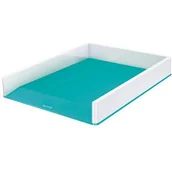 Półki na dokumenty - Leitz Półka na dokumenty WOW dwukolorowa, turkusowa 53611051 - miniaturka - grafika 1