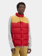 Kamizelki męskie - Levi's® Bezrękawnik Western Super Puffer A5634-0003 Czerwony Regular Fit - miniaturka - grafika 1