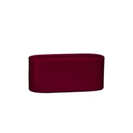 Donice - Osłonka ceramiczna ogródek storczyk 40 x 16,5 cm bordowy połysk symbol 650 - miniaturka - grafika 1