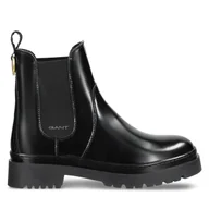 Botki damskie - Sztyblety Gant 31551158 Czarny - miniaturka - grafika 1