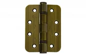 Zawiasy, okucia i inne akcesoria - Zawias drzwiowy 102x76x3mm stare złoto - miniaturka - grafika 1