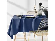 Obrusy i serwetki - Obrus na stół LUKRECJA 140 x 260 cm niebieski - miniaturka - grafika 1