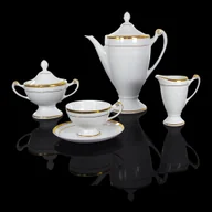 Filiżanki - Filiżanka 170 ml ze spodkiem Empire Królewskie Złoto E773 - miniaturka - grafika 1