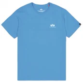 Odzież taktyczna i umundurowanie - Alpha Industries Small Logo Basic 188505 737 - Mediteranian Blue  L - miniaturka - grafika 1