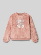 Bluzy dla dziewczynek - Bluza z cekinami - miniaturka - grafika 1