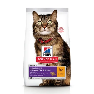 Hills Science Plan Adult Sensitive Stomach&Skin Chicken 7 kg - Sucha karma dla kotów - miniaturka - grafika 2