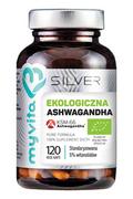 Suplementy naturalne - MyVita Silver Pure Ekologiczna Ashwagandha 120vege kaps - miniaturka - grafika 1