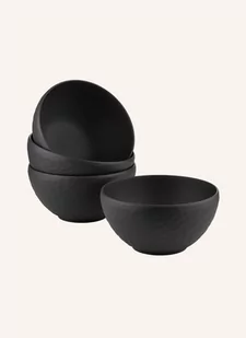 Villeroy & Boch Zestaw 4 Misek Manufacture Rock schwarz - Miski i półmiski - miniaturka - grafika 1