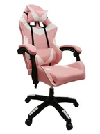 Fotele gamingowe - FOTEL GAMINGOWY GRACZA BIUROWY OBROTOWY KOMPUTEROWY MASA��ER KG108 CZERWONY - miniaturka - grafika 1