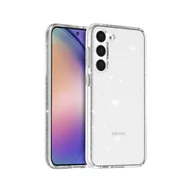 Etui i futerały do telefonów - Crong Glitter Case - Etui Samsung Galaxy A54 5G (przezroczysty) - miniaturka - grafika 1