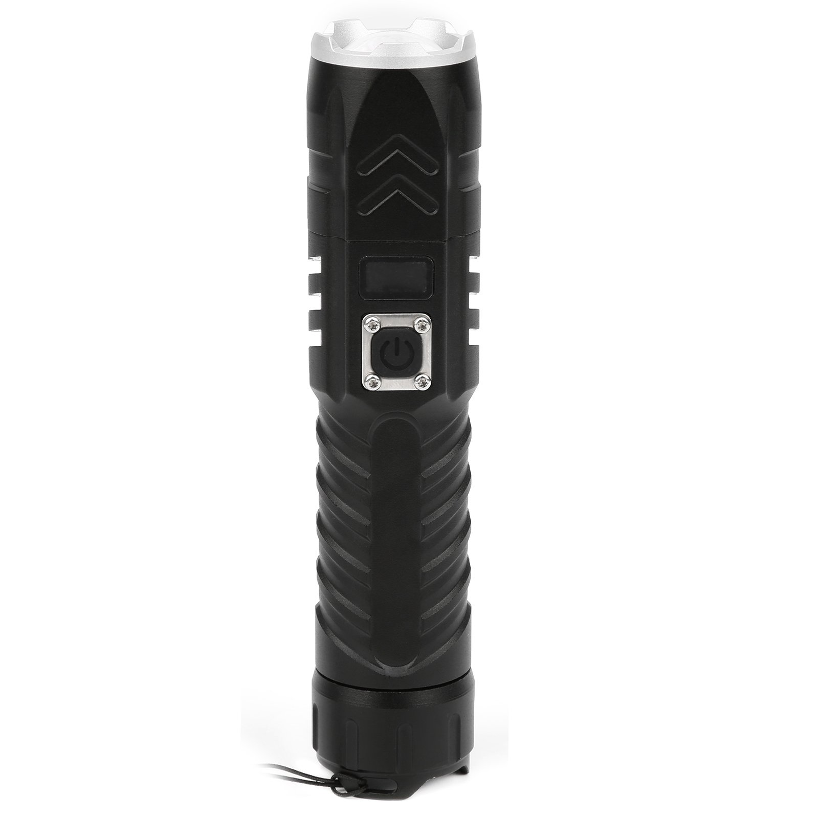 Mini latarka LED, mini latarka zewnętrzna, latarka ze stopu aluminium, latarka z regulacją ostrości, latarka ładowana przez USB, bardzo jasna latarka