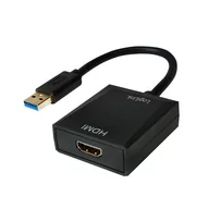 Adaptery i przejściówki - LogiLink Adapter USB 3.0 do HDMI UA0233 KKLKKPBU0190 - miniaturka - grafika 1