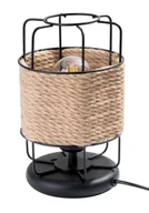 Lampy stojące - Druciana lampka stołowa w stylu boho Dikity - miniaturka - grafika 1