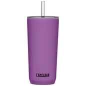Kubki termiczne - Kubek termiczny ze słomką Camelbak Straw Tumbler Vacuum Insulated 600ml magenta - miniaturka - grafika 1