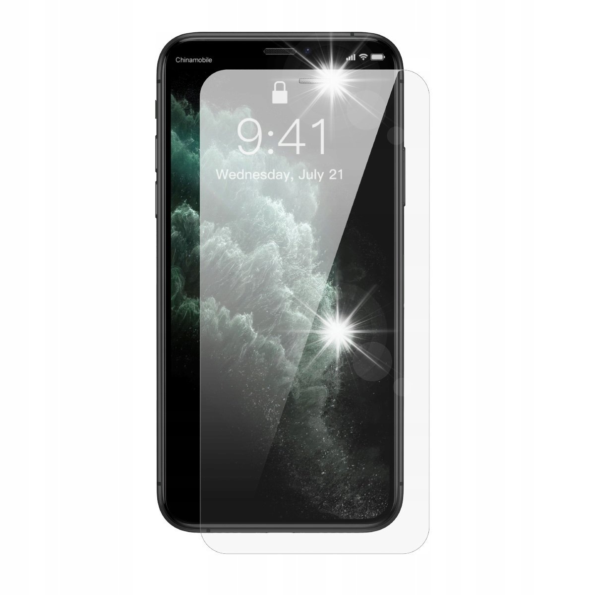 BASEUS MOCNE SZKŁO HARTOWANE OCHRONNE 0.3MM NA EKRAN DO IPHONE XR/11 2 SZT.