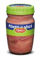 Szybkie dania obiadowe - Filety z anchois w oleju słonecznikowym 80g D'Amico - miniaturka - grafika 1