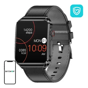 BlitzWolf BW-HL6 Czarny - Smartwatch - miniaturka - grafika 1