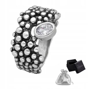 Pierścionek Srebrny pr. 925 Elegancki Pierścień z Cyrkonią dla Niej r. 15 - Pierścionki - miniaturka - grafika 1