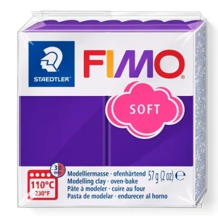 Masa termoutwardzalna Fimo 57g fiołkowy - Staedtler - Masy plastyczne - miniaturka - grafika 1