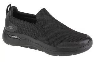Sneakersy męskie - Skechers Go Walk Arch Fit-Togpath 216121-BBK męskie sneakersy, czarne, rozmiar 41 - grafika 1
