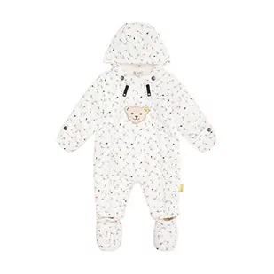 Steiff Girls Baby Classic Outerwear Snowsuit, Cloud Dancer, 68 - Kombinezony dla dzieci - miniaturka - grafika 1