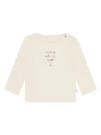 Kaftaniki dla niemowląt - Noppies Koszulka w kolorze beżowym - miniaturka - grafika 1