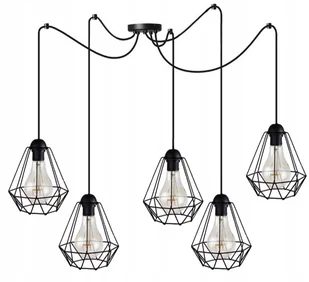 Lampa Sufitowa ,żyrandol Do Salonu Pająk 100-9 - Lampy sufitowe - miniaturka - grafika 1