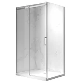 Kabiny prysznicowe - Hydrosan Kabina prysznicowa prostokątna 110x80 szkło 8 mm ZES-KZ22B-110X80 - miniaturka - grafika 1