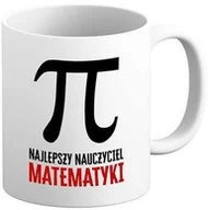 Gadżety dla niej i dla niego - Kubek na Dzień Nauczyciela - Najlepszy nauczyciel matematyki - miniaturka - grafika 1