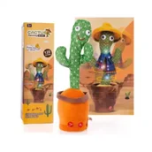 Zabawki interaktywne dla dzieci - Kaktus interaktywny tańczy oraz śpiewa Lena - miniaturka - grafika 1