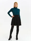 Spódnice - Spódnica damska czarna rozkloszowana - SSD1880CA spódnica - TOP SECRET - Odzieżowy sklep internetowy TOP SECRET - miniaturka - grafika 1