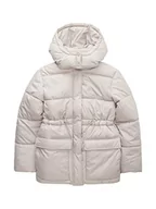 Kurtki i płaszcze dla dziewczynek - TOM TAILOR Dziewczęta Dziecięca kurtka zimowa z kapturem 1033324, 30026 - Cloud Grey, 164 - miniaturka - grafika 1