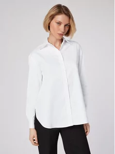 Koszule damskie - Simple Koszula KOD551-01 Biały Regular Fit - grafika 1