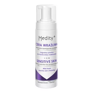 Medity+ Cera Wrażliwa Łagodna pianka do mycia twarzy 150 ml - Kremy do twarzy - miniaturka - grafika 1