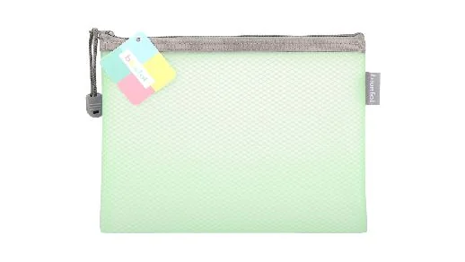 Saszetka Na Zamek A5 Eva Pastel Zielony