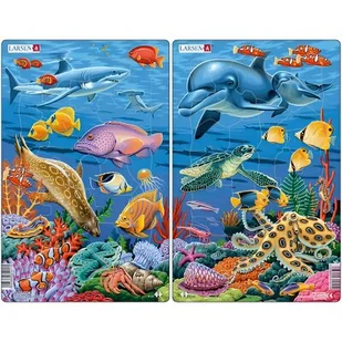 Puzzle 25 el. Rafa koralowa Larsen - Puzzle - miniaturka - grafika 1