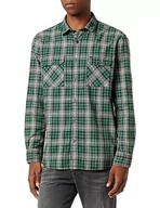 Koszule męskie - camel active koszula męska, zielony (Pine Green), L - miniaturka - grafika 1