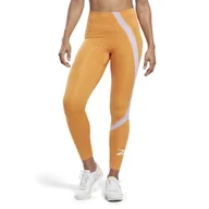Legginsy - Damskie Legginsy REEBOK ID TRAIN BIG LOGO TIGHT HT6033 – Pomarańczowy - miniaturka - grafika 1