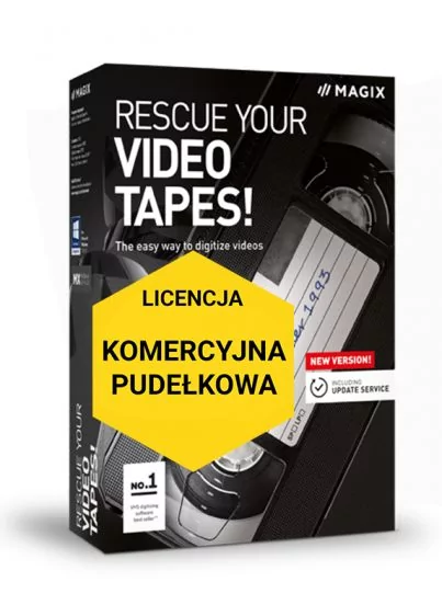 MAGIX Rescue your Videotapes! (wersja pudełkowa, licencja komercyjna)