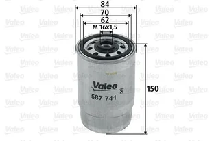 Filtr paliwa Valeo 587741 - Filtry paliwa - miniaturka - grafika 1