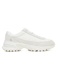 Sneakersy męskie - Sneakersy Calvin Klein Jeans Hike Runner Casual Ny-Su YM0YM01292 Biały - miniaturka - grafika 1