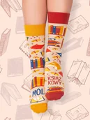 Skarpetki damskie - MÓL KSIĄŻKOWY / skarpety - miniaturka - grafika 1