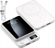 Powerbanki - SZYBKI BEZPRZEWODOWY POWER BANK MagSafe INDUKCYJNY 10000mAh 22,5W USB-C PD - miniaturka - grafika 1
