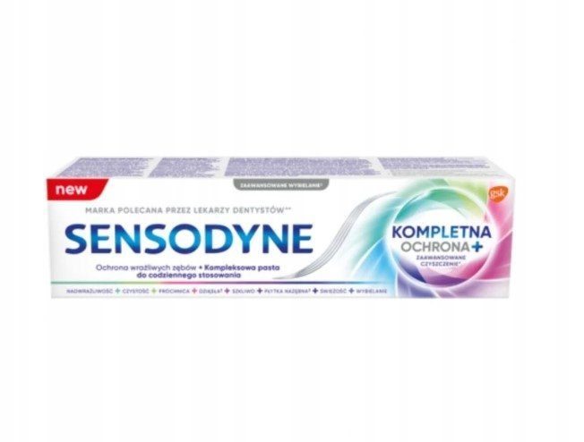 Sensodyne Pasta Complete Protection White 75 ml New Formula
