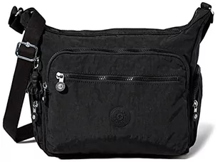 Kipling Damskie gabbie Crossbody, czarne, 18,5 x 35,5 x 30 cm EU, czarny, 18.5x35.5x30 cm - Torebki damskie - miniaturka - grafika 1