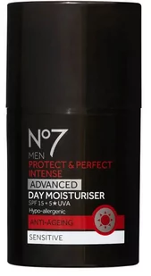 No7-Men Protect & Perfect, Intensywnie zaawansowany krem nawilżający, 50ml - Kosmetyki do pielęgnacji twarzy męskie No7-Men Protect & Perfect, Intensywnie zaawansowany krem nawilżający, 50ml - Kosmetyki do pielęgnacji twarzy męskie - miniaturka - grafika 1