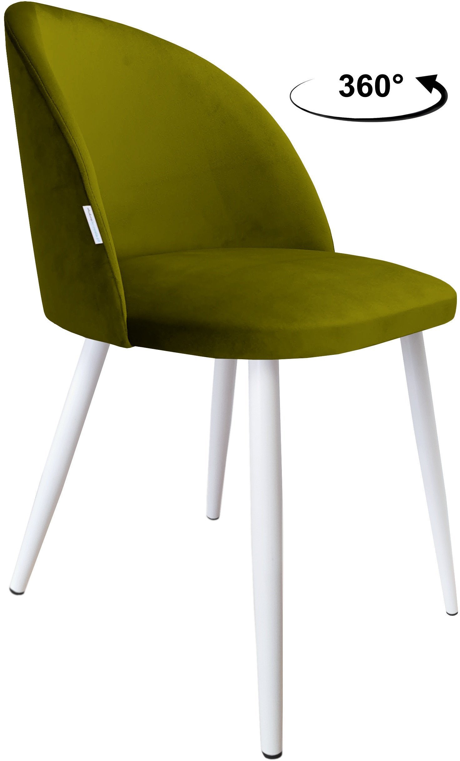 Krzesło obrotowe Colin podstawa biała BL75