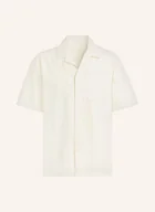 Koszule męskie - Adidas Originals Koszula Z Klapami Essentials Loose Fit beige - adidas Originals - miniaturka - grafika 1