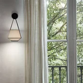 Lampy ścienne - Forestier Carrie XS kinkiet, piaskowy - miniaturka - grafika 1