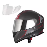 Kaski motocyklowe - W-TEC Kask motocyklowy V127 Red Light, XL (61-62) 20567-XL - miniaturka - grafika 1